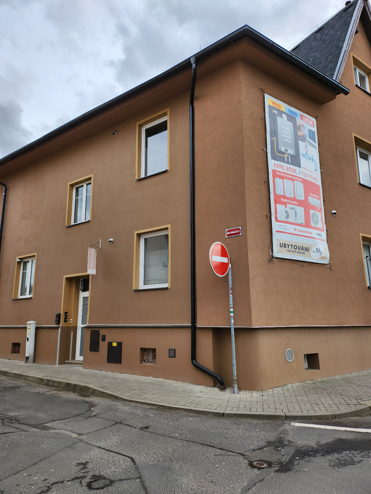 Budova Ubytování u PÁji v Kynšperku nad Ohří